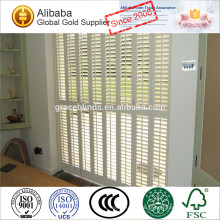 Polywood or PVC plantation window shutters with 63 and 89mm louver at low price